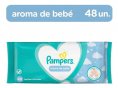 Toallitas humedas pamper aroma de bebe x48.