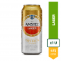 Cerveza amstel lager 473ml.................