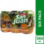 Cerveza san juan 355ml pack x6.............